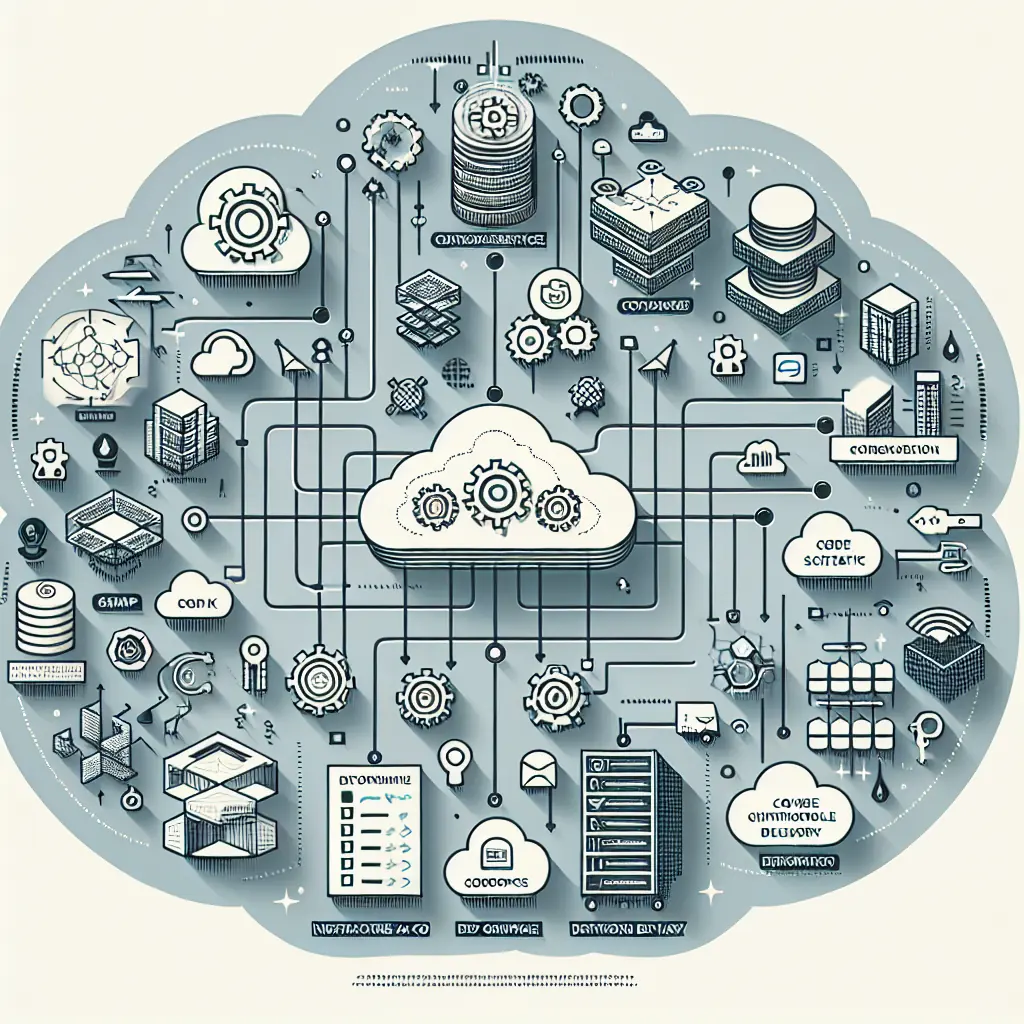 Cloud-Native Application Architecture illustration