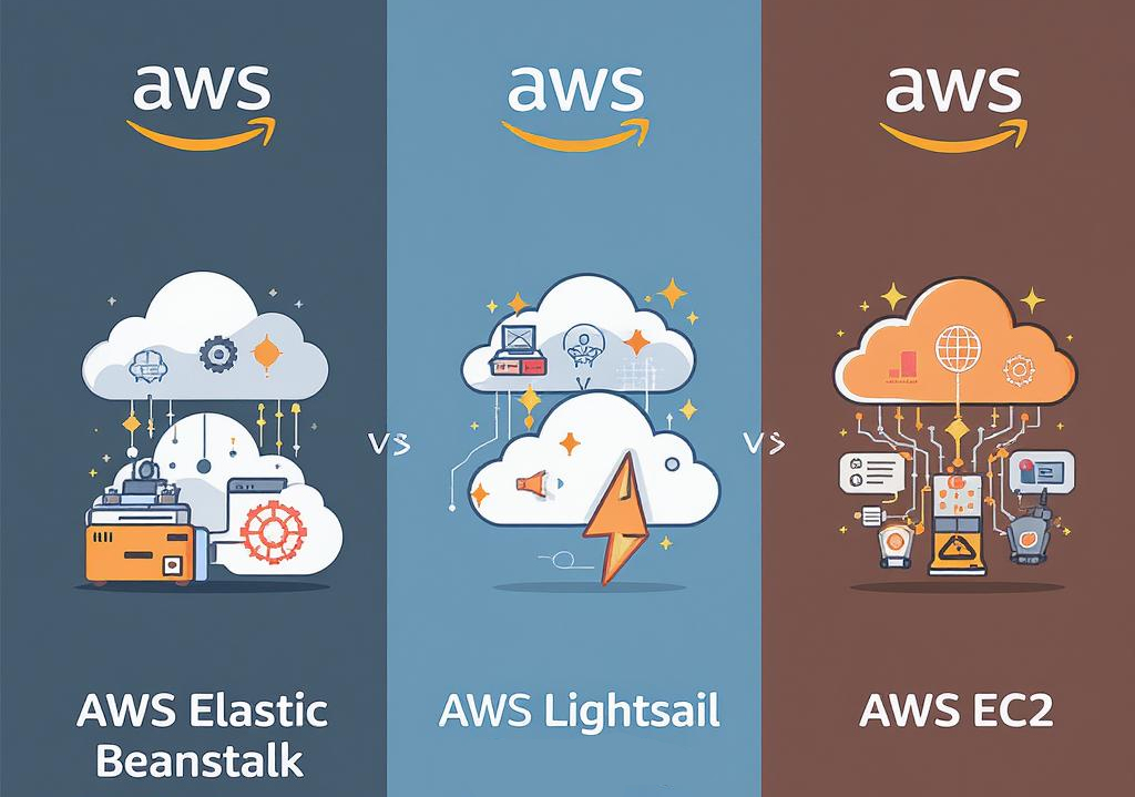 AWS Elastic Beanstalk vs AWS Lightsail vs AWS EC2