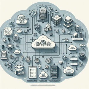Cloud-Native Application Architecture illustration