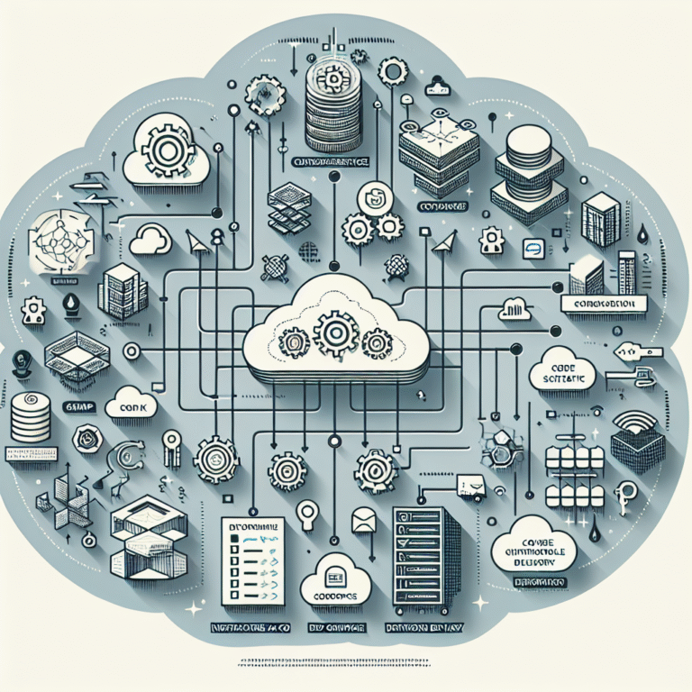 Cloud-Native Application Architecture illustration